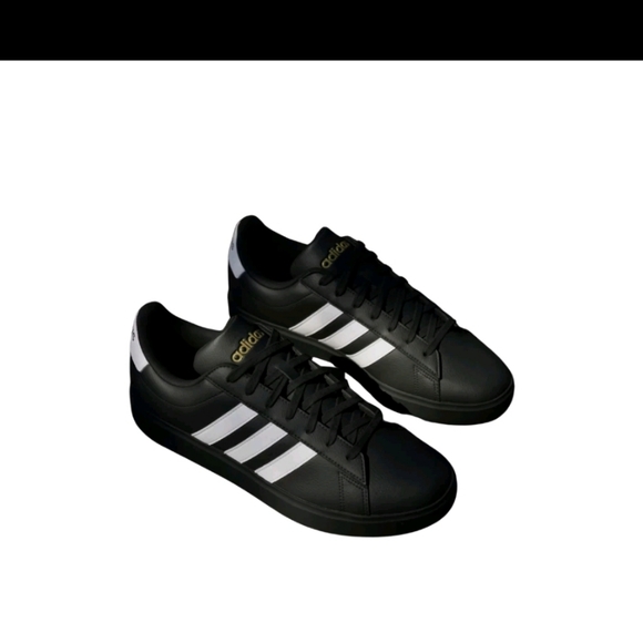 Adidas Men's Grand Court 2.0 Tennis Shoes Black JR0546 - Picture 3 of 10